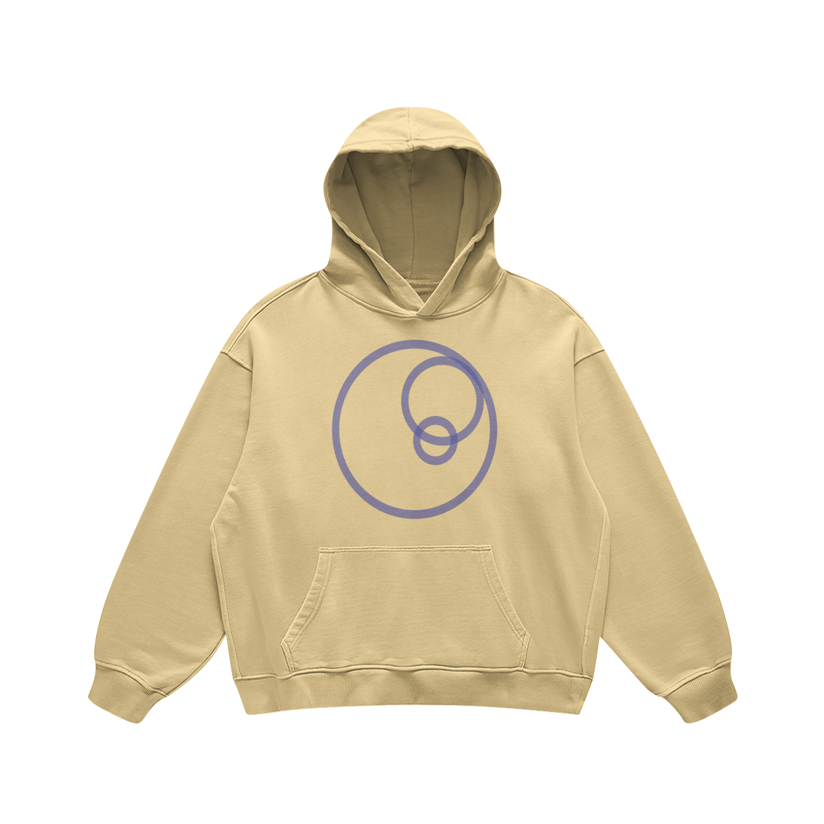 Logo label hoodie