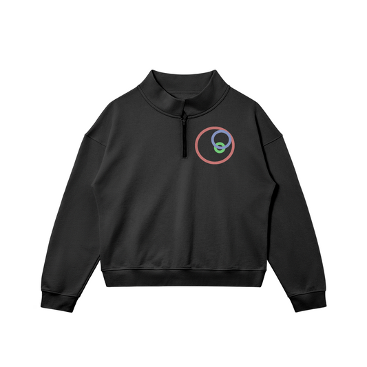 Colored logo zip up