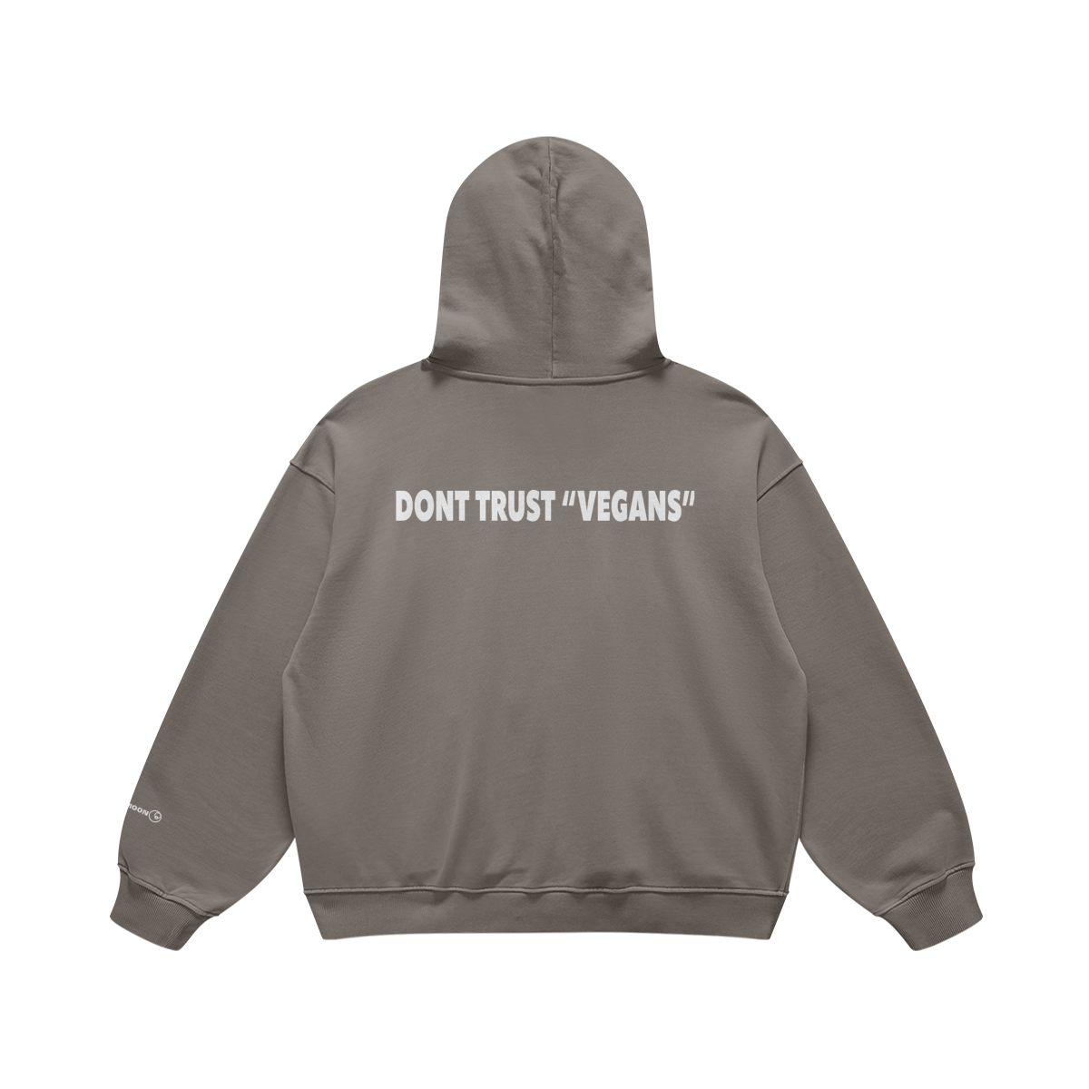 Don’t trust vegans hoodie