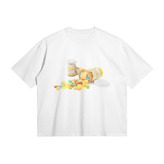 Pill bottle tee