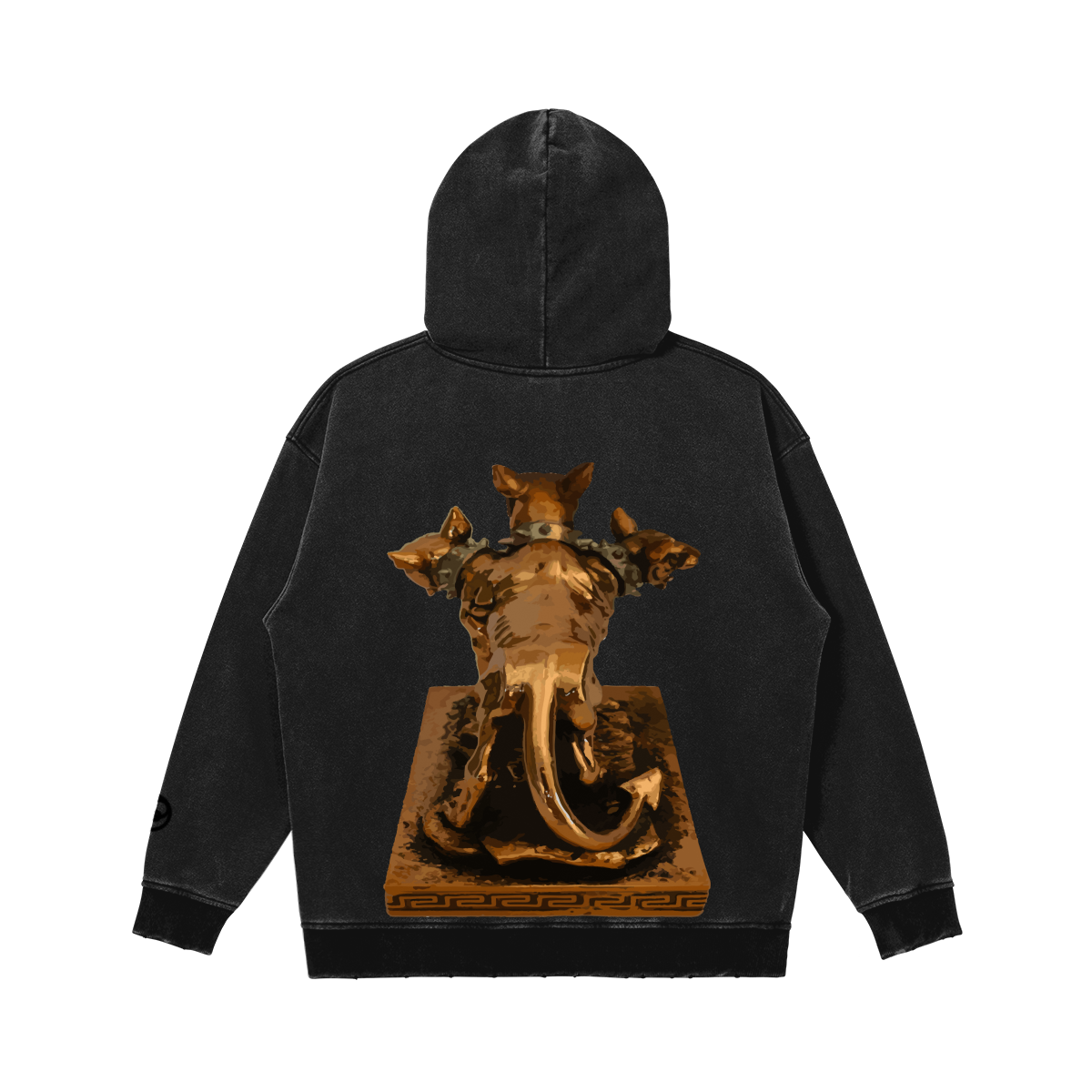 3 headed monster hoodie