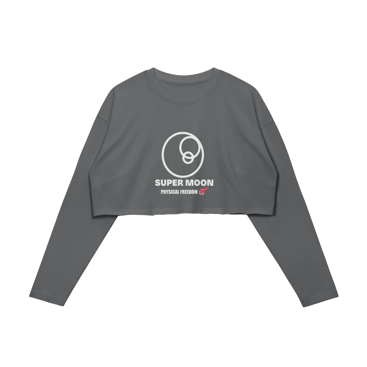 Work out crop long sleeve