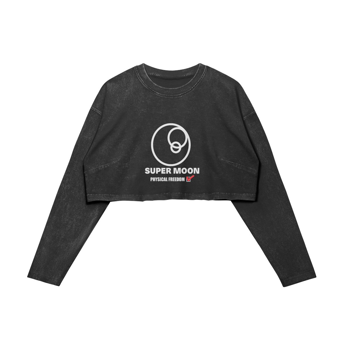 Work out crop long sleeve