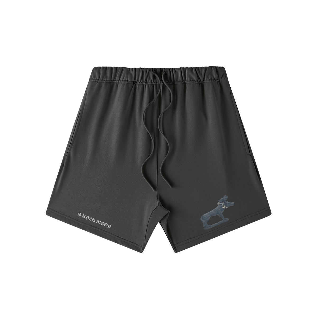 Black dog shorts