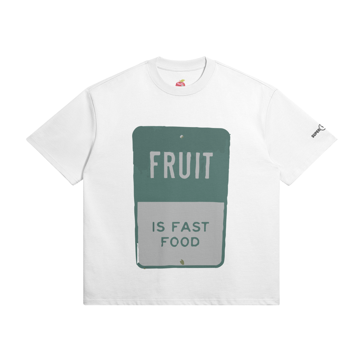 FRUIT BURGER RED TEE*