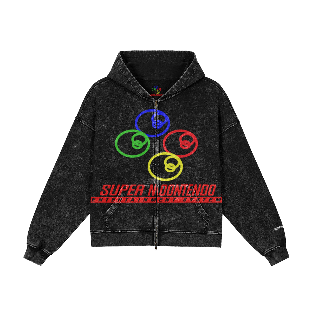 MULTICOLOR MOONTENDO HOODIE